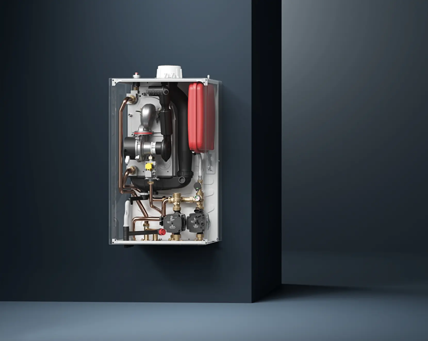 Budowa kotła kondensacyjnego Broetje WGB 50-110i