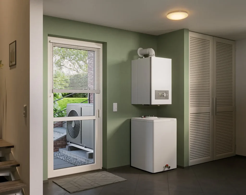 Kocioł gazowy Broetje WGB 50-110i wiszący do zastosowań komercyjnych