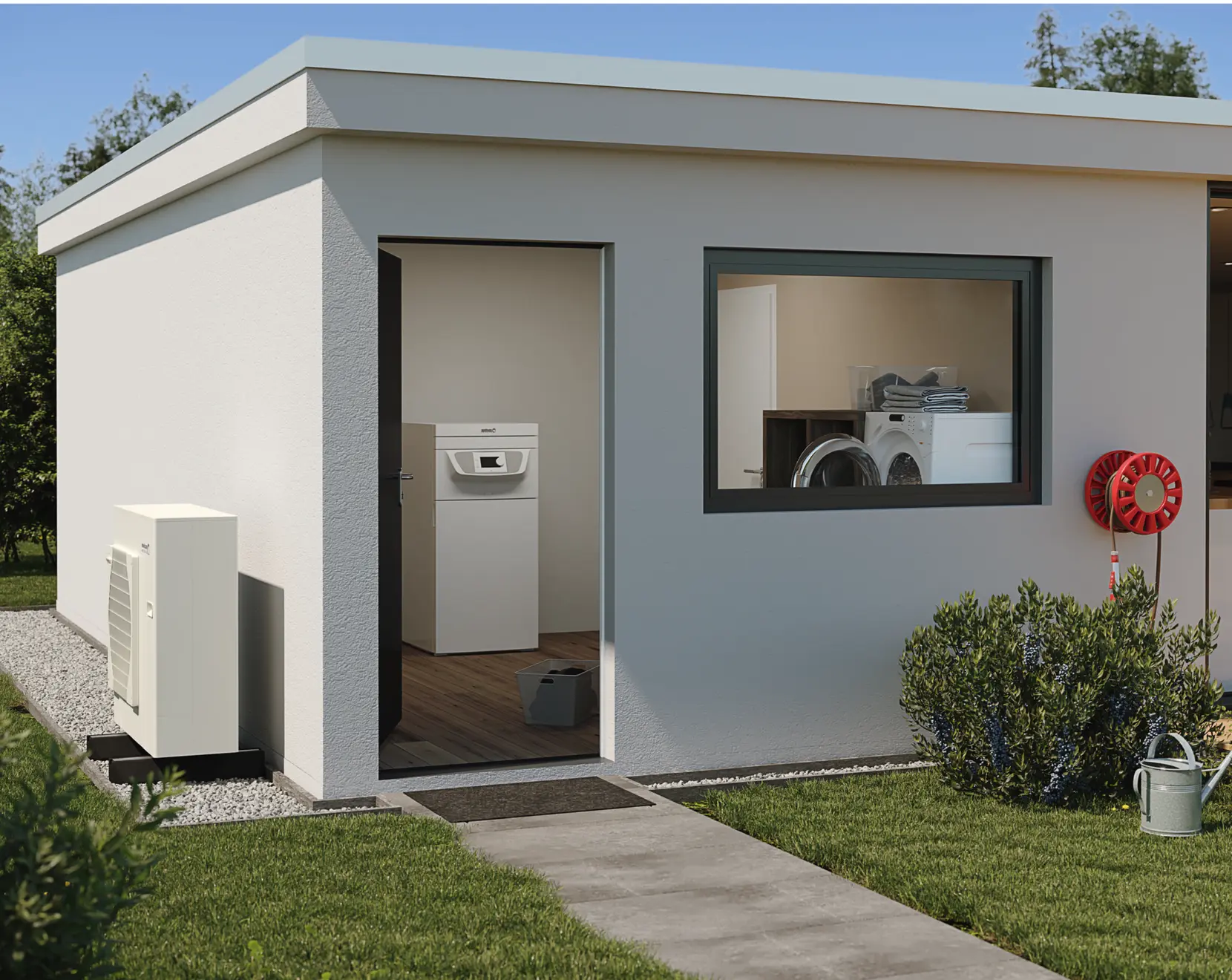 Pompa ciepła Broetje BLW Split-K seria C w domu