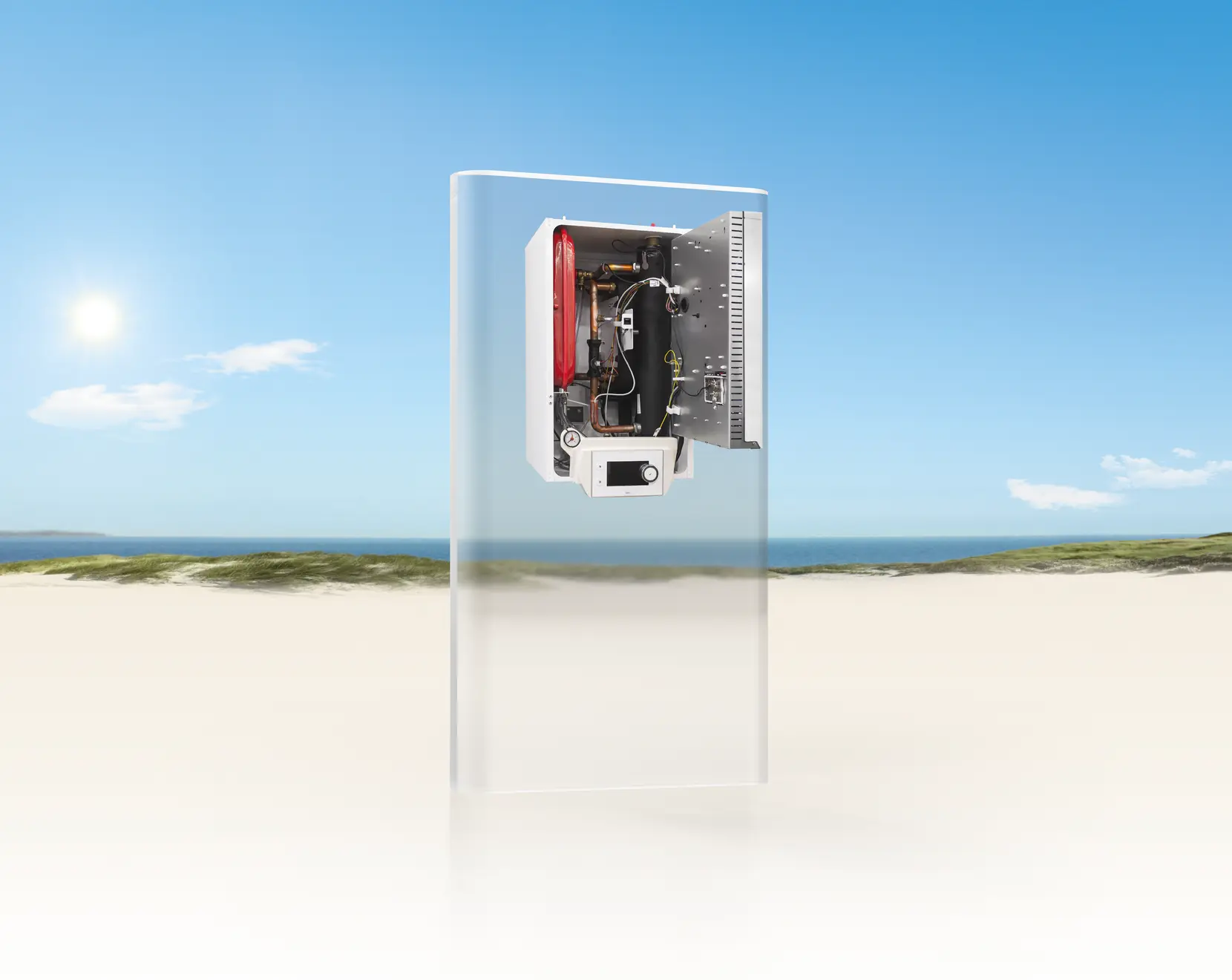 Pompa ciepła BLW Split P C - budowa pompy