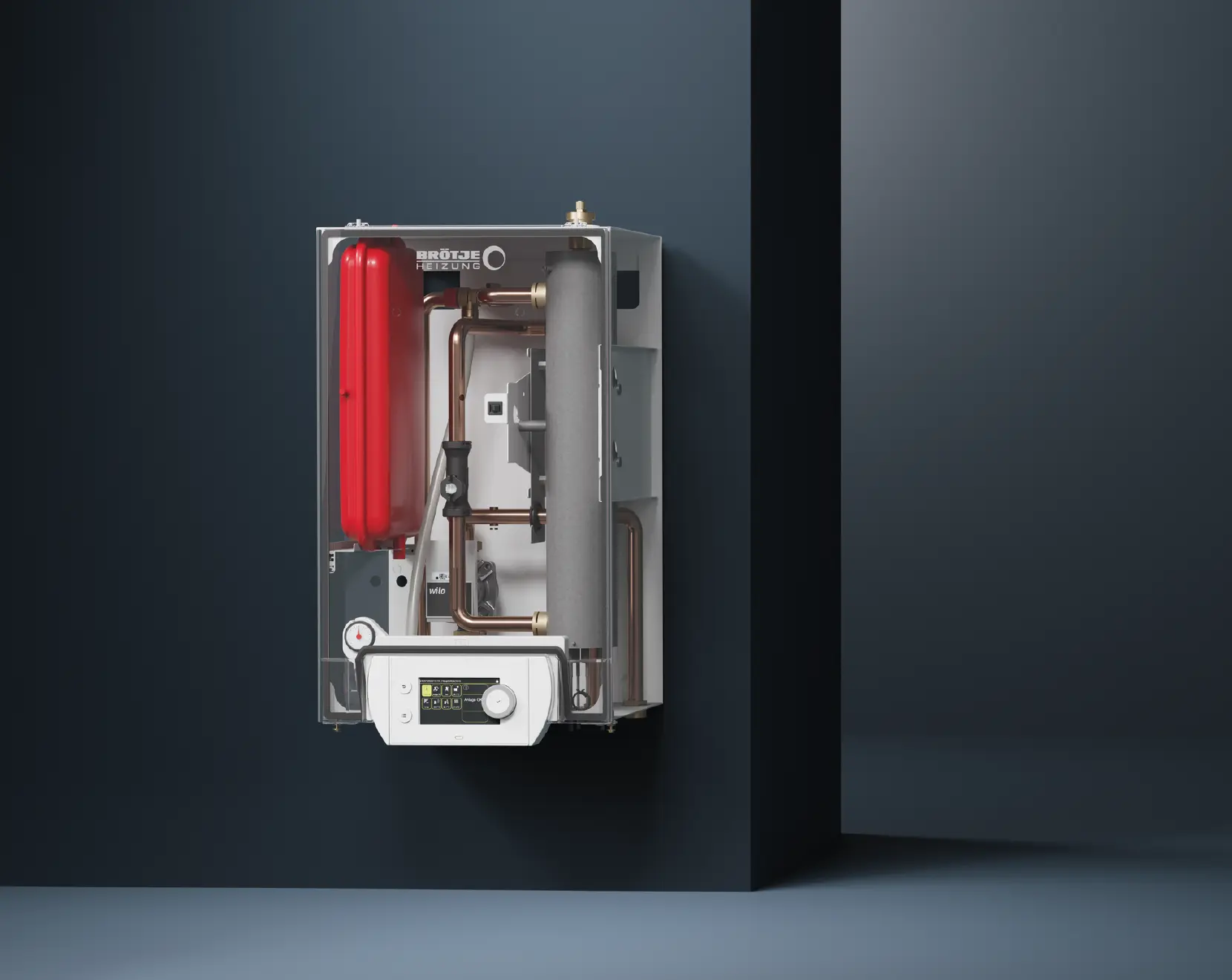 Pompa ciepła Broetje BLW Split C wewnątrz