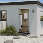 Pompa ciepła wisząca BLW Split C w kotłowni