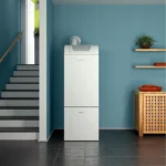 Kocioł kondensacyjny olejowy stojący Broetje BOB w pomieszczeniu