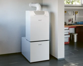 Kocioł gazowy Bretje BGB EVO 1-38i w domu