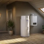 Pompa ciepła cwu Broetje BTW S na poddaszu