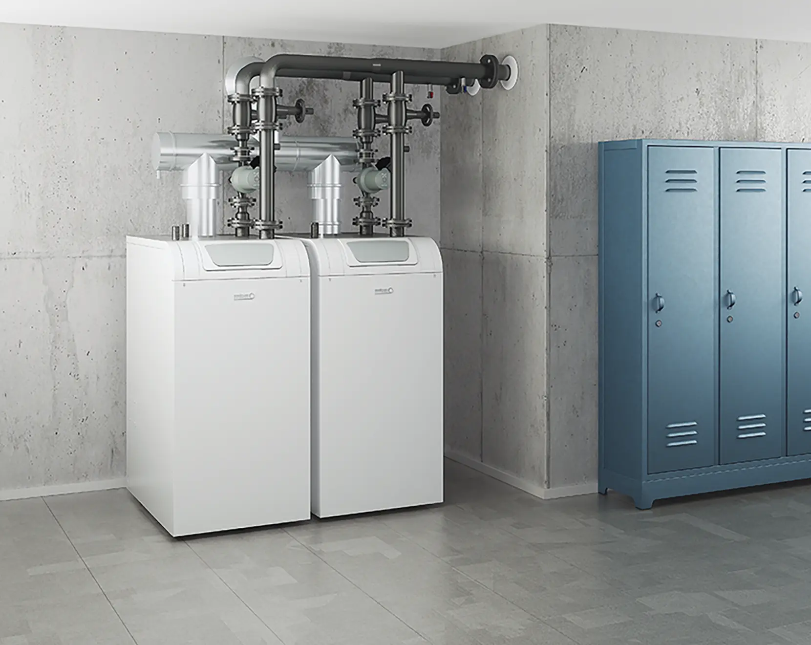 Kotły kondensacyjne stojące o dużej mocy Broetje SGB